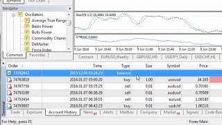 MT4 Tips  How to View Trade History Statements and Accounts for Taxation in MetaTrader 4 [upl. by Airegin607]