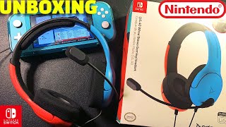 Unboxing Nintendo Switch Headphone [upl. by Cristie]