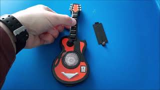 quotUniquely weirdquot Micro Jammers Country Music Guitar with very weak batteries volume increased [upl. by Elmira926]