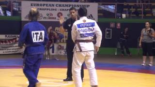 EGC2016 GRAPPLING GI 53KG  ZHAMAKOCHUIAN RUS VS TONELLI ITA [upl. by Elleret]