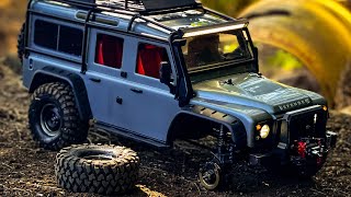 Traxxas TRX4 Adventures Defender Ford amp Blazer [upl. by Idnim]