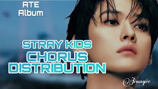 Stray Kids – Album Chorus Distribution  ATE [upl. by Deeas30]