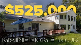 WALK to Old Orchard Beach from TURN KEY Home  Maine Real Estate [upl. by Rebmyk924]