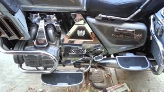 1982 Honda Goldwing Interstate GL1100 [upl. by Enirhtac]