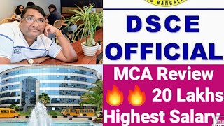 Dayananda Sagar engineering College BangaloreDSCE Bangalore mcaDayananda Sagar collegepgcet mca [upl. by Hgielyk]