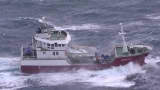 Ships in Rough Sea [upl. by Eibbob]