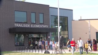 Trailside Elementary holds ribboncutting event in Cedar Rapids [upl. by Jaddo]