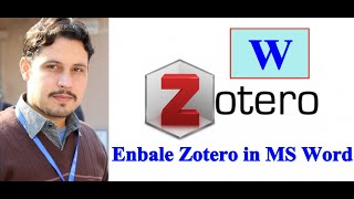 How to add Zotero to MS Word│plugin [upl. by Sekoorb353]