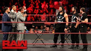 Roman Reigns wants an Intercontinental Title Match Raw Nov 20 2017 [upl. by Denn]