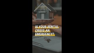 Is your rental crisis an emergency [upl. by Zzabahs]