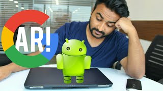 Augmented Reality in your Android Phone Google ARCore 2017 [upl. by Amrak493]