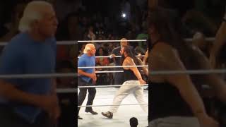 Ric flair Botch caused Bray wyatt head to be broken and Triple H Check injury short wwe [upl. by Karola]