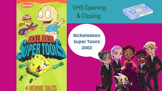 Nickelodeon Super Toons 2002 VHS Opening amp Closing LINK ON DESCRIPTION [upl. by Horatio]