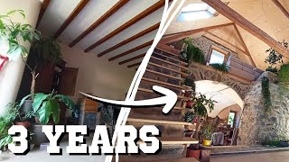 TIME LAPSE 3 ANS TRAVAUX  ÉNORME TRANSFORMATION   La Grange en Rénovation [upl. by Quentin]