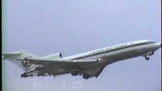 JALampANA B727 Takeoff [upl. by Ahselef778]