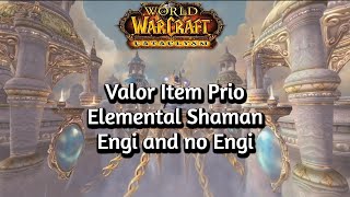 Valor PRIO LIST  Elemental Shaman wow cata [upl. by Stanwood]