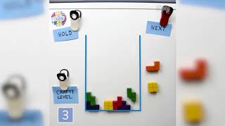 Fridge Tetris Magnets  Crafty [upl. by Llemrej]