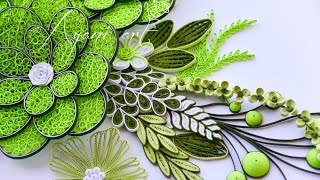 Quilling Leaves Tutorial [upl. by Ayifa709]