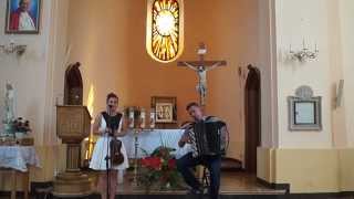 Oprawa muzyczna ślubu  quot Ave Maria quot Schubert  Duet Gajda [upl. by Assilev]