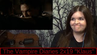 The Vampire Diaries 2x19 quotKlausquot REACTION amp review [upl. by Aniehs519]