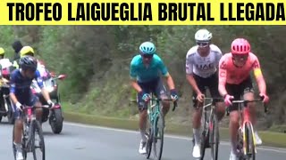 RESUMEN TROFEO LAIGUEGLIA 2024 BRUTAL LLEGADA ÚLTIMOS KILÓMETROS [upl. by Eanore142]