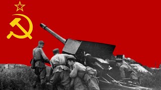 Марш сталинской артиллерии  March Of Stalins Artillery English Lyrics [upl. by Aiht]