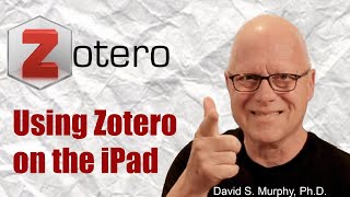 Using Zotero on the iPad [upl. by Barby]