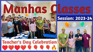 Teacher’s Day Celebration 🎉 MANHAS CLASSES  5 September 2023 [upl. by Faria]