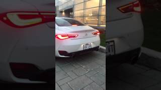 Infiniti Q60 Red Sport Muffler Delete [upl. by Calley]