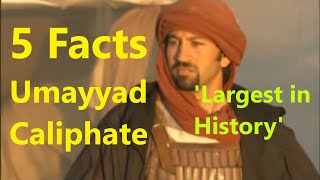 UMAYYAD CALIPHATE 5 FACTS LARGEST IN HISTORY Islamic History [upl. by Anitnuahs]