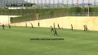 Gol y algunas jugadas de Adama Traore con el JuvenilA del Barça [upl. by Atibat]