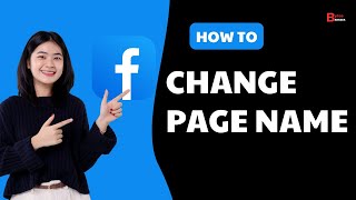 How To Change Facebook Page Name [upl. by Nnyla458]