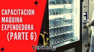 MAQUINA VENDING SNACK Y BEBIDAS  FUNCIONAMIENTO Mantenimiento expendedora [upl. by Notyap229]