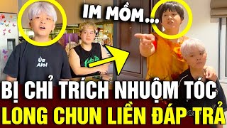 Nhuộm đầu tóc BẠCH KIM ĂN TẾT bị phán xét hư hỏng anh trai LONG BÉ liền ĐÁP TRẢ Tin Nhanh Official [upl. by Boynton103]