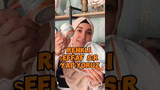 Renkli şeffaf sır Nasıl yapılır ceramics ceramic ceramicartist ceramica ceramicstu [upl. by Kannav]