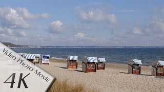 Timmendorfer Strand Kellenhusen Scharbeutz Heiligenhafen German Seaside Resorts  4K UHD Video [upl. by Tjader]