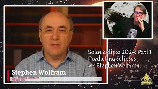 Solar Eclipse 2024 Predicting Eclipses with Stephen Wolfram [upl. by Gonzalez230]