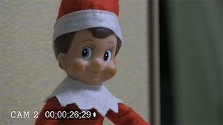 Security cameras catch Elf on a Shelf moving in office [upl. by Alyworth244]