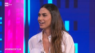 Lintervista a Melissa Satta  Stasera cè Cattelan su Rai2 del 03042024 [upl. by Asseral]