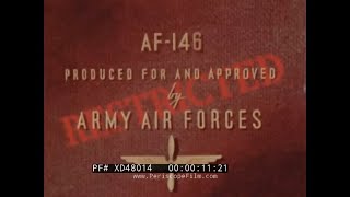 “ CENTRAL STATION FIRECONTROL SYSTEM ” WWII B29 SUPERFORTRESS CREW TRAINING FILM XD48014 [upl. by Bandler716]