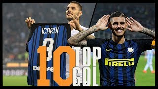 I 10 Gol più belli di Icardi con la maglia dellInter [upl. by Francesco]