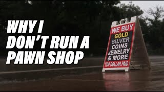 PAWN MAN Ep 94  I DO NOT OWN A PAWN SHOP History of Pawnbrokers How GAMESTOP became a PAWN SHOP [upl. by Airot39]