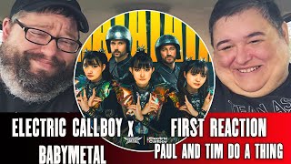 Electric Callboy x Babymetal quotRatatataquot First Reaction  Paul And Tim Do A Thing [upl. by Acirt]