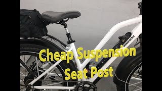 Cheap Suspension Seat Post from Amazon [upl. by Bik]