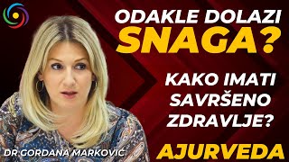 Dr Gordana Marković  ZDRAVLJE I JAK IMUNITET  Ajurveda ima alat za nepogrešivu dijagnostiku [upl. by Modern]