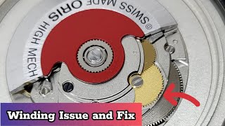 Replace a Broken Ratchet Wheel Sellita SW200  Winding Issue and Fix  SolimBD [upl. by Mycah]