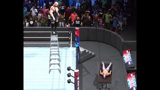 Big Show shooting star press Rey Mysterio [upl. by Hachman]