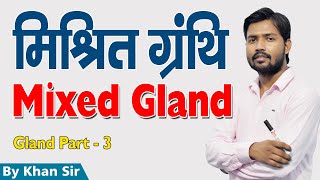 Mixed Gland  मिश्रित ग्रंथि  Part  3  Khan GS Research Center [upl. by Tess767]