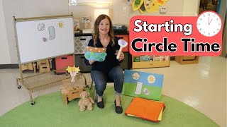 How to Start Toddler and Preschool Circle Time BacktoSchool [upl. by Cirilo]