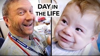 A CRAZY DAY IN THE LIFE of a busy pediatrician 6am945pm  Dr Paul [upl. by Atikram]